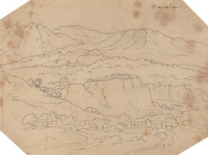 monmelianta autorstwa John Robert Cozens