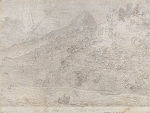 Na wybrzeżu Salerno autorstwa John Robert Cozens
