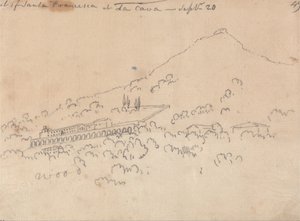 Santa Francesca w La Cava, 20 września autorstwa John Robert Cozens