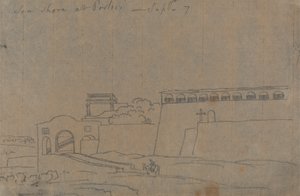 Sea Shore w Portici, 7 września autorstwa John Robert Cozens