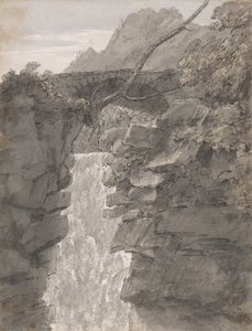 Wodospad Reichenbach autorstwa John Robert Cozens