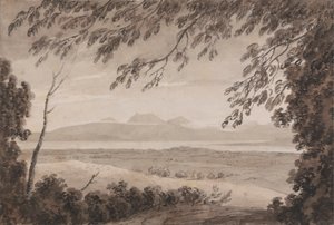 Jezioro Genewskie z kantonu Berno autorstwa John Robert Cozens