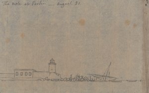 Kret w Portici, 31 sierpnia autorstwa John Robert Cozens