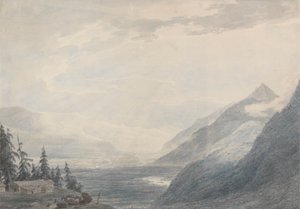 Pays de Valais autorstwa John Robert Cozens
