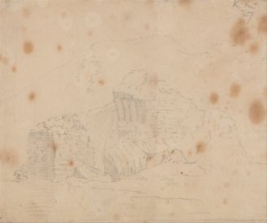 Nieznane ruiny autorstwa John Robert Cozens