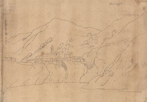 Vernazza autorstwa John Robert Cozens