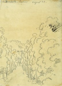 Woodland, z albumu kalek autorstwa John Robert Cozens