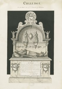 Colwich - Grób Roberta Wolseleya: rysunek w sepii, bd [c 1837]