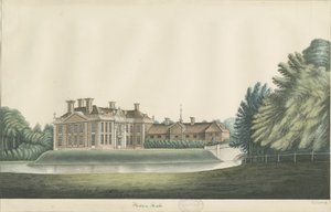 Hilton Hall: malarstwo akwarela, II [XIX w.]