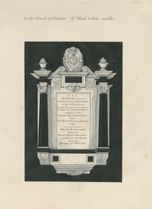 Ingestre - tabliczka do Frances (Hesilrige) Chetwynd: malarstwo i [XIX w.] (malarstwo)