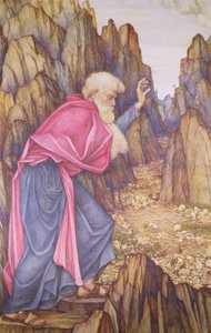 Wizja Ezechiela autorstwa John Roddam Spencer Stanhope