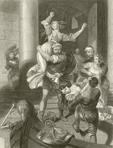 Panny młode z Wenecji autorstwa John Rogers Herbert