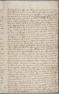 List od Johna Rowa, studenta w St Andrews, do jego wuja, 1691 autorstwa John Row