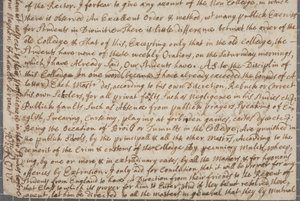 List od Johna Rowa, studenta w St Andrews, do jego wuja, 1691 autorstwa John Row