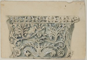 Stolica Kolumny Bizantyjskiej autorstwa John Ruskin
