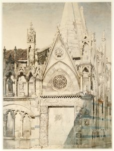 Santa Maria della Spina, East End, Piza, Włochy autorstwa John Ruskin