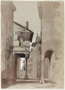 Ulica w Bolonii autorstwa John Ruskin