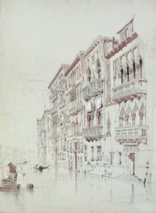 Palazzo Contarini-Fasan, Wenecja, 6 - 16 maja 1841 r. autorstwa John Ruskin