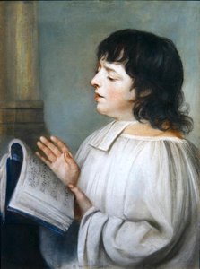 Chórzysta (pastel)