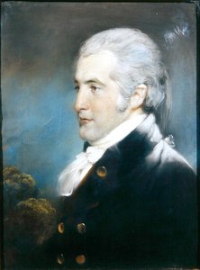 Portret pana Davida Russella (pastelowy) (patrz 237871 dla pary) autorstwa John Russell