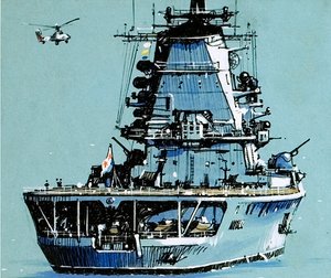 Rosyjski przewoźnik Moskva autorstwa John S. Smith