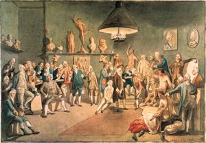 Akademicy The Royal Academy w Londynie, kopia wg obrazu Johanna Zoffany