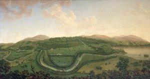 Taymouth z północy, 1755 autorstwa John Sanger