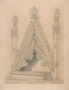 Um monumento na Igreja de Raveningham, Norfolkpolish autorstwa John Sell Cotman