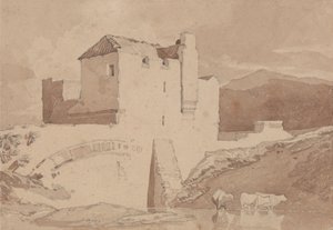 Stary budynek autorstwa John Sell Cotman