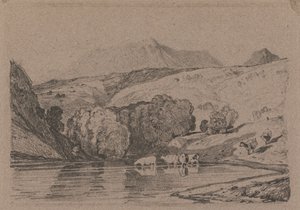 Cader Idris autorstwa John Sell Cotman