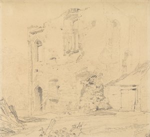 Zamek Caister, Norfolk autorstwa John Sell Cotman