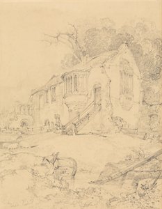 Castle Acre Priory, Norfolk autorstwa John Sell Cotman