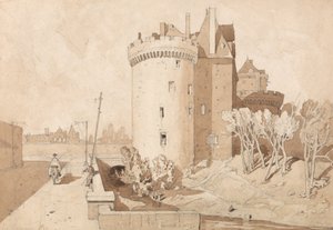 Zamek w Alencon autorstwa John Sell Cotman