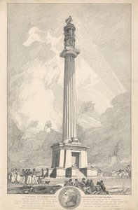 Kolumna w Yarmouth ku pamięci Lorda Nelsona autorstwa John Sell Cotman