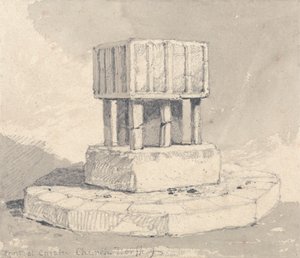 Czcionka w Caister Church w Norfolk autorstwa John Sell Cotman