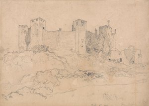 Zamek Framlingham, Suffolk autorstwa John Sell Cotman