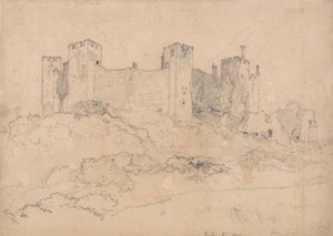 Zamek Framlingham, Suffolk autorstwa John Sell Cotman