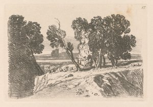 Księga Studiów: Tablica 17, Studium autorstwa John Sell Cotman