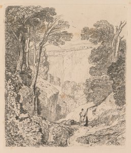 Liber Studiorum: Płyta 2, Widok Clifton autorstwa John Sell Cotman