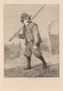 Liber Studiorum: Tablica 46, Szkic według Teniers autorstwa John Sell Cotman