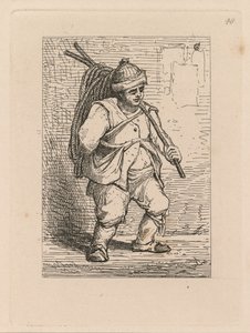 Studia Liber: Tablica 48, Studium, 1838 autorstwa John Sell Cotman