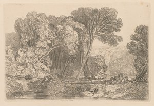 Liber Studiorum: Tablica 5, Walsingham, Norfolk, 1838 autorstwa John Sell Cotman