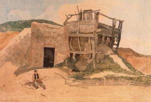 Wapiennik w pobliżu Cromer, Norfolk autorstwa John Sell Cotman