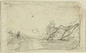 Światło księżyca nad krajobrazem autorstwa John Sell Cotman