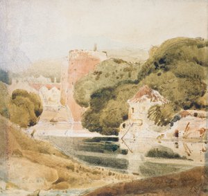 The Water Gate, York (akwarela na papierze) autorstwa John Sell Cotman
