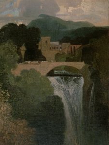 Wodospad autorstwa John Sell Cotman