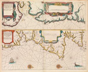 Pierwsza książka angielskiego pilota: opis nawigacji północnej, ok. 1671 r. (papier) autorstwa John Seller