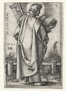 Św. Jakub Mniejszy autorstwa John Seymour