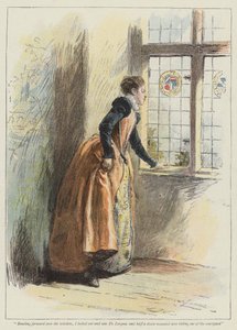 Serce Denise (chromolitho) autorstwa John Seymour Lucas