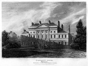 Lansdowne House, Westminster, Londyn, 1815.
